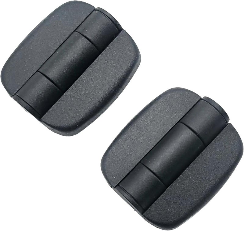 Evan Nylon Butt Hinge Surface Mount Free Swinging Replace SOUTHCO G6-0-1, 2 Pack - Image 2